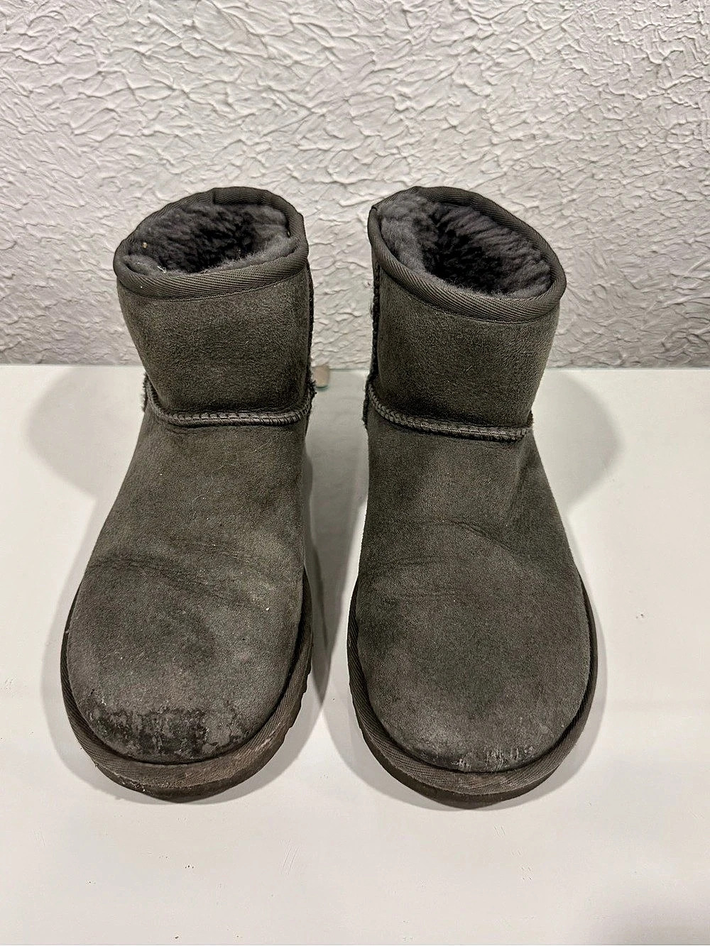 UGG Classic Ultra Mini Boot Gray Boots